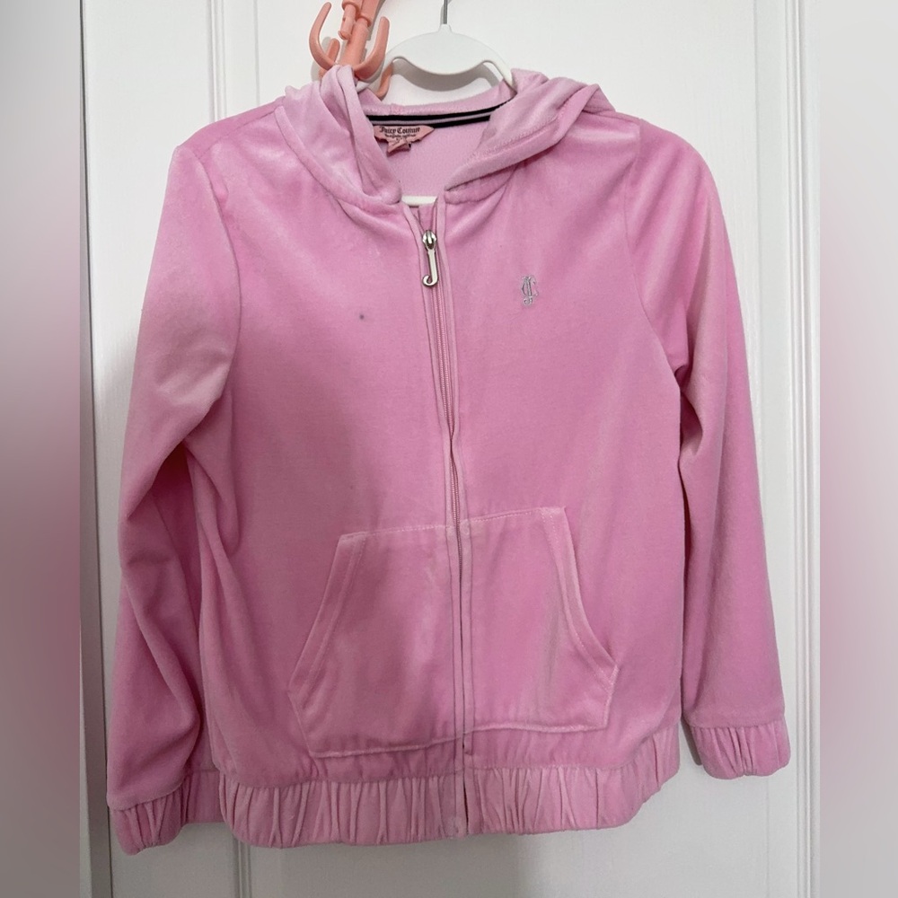 Juicy Couture Light Pink Kids Hoodie